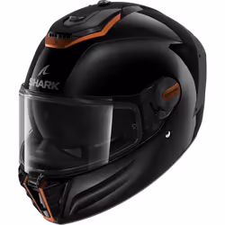 Shark Spartan RS Blank Helmet, black, Size XL for Men