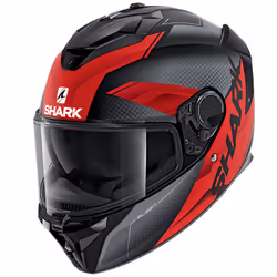 Shark Spartan GT Elgen Matt Black / Grey / Red - S