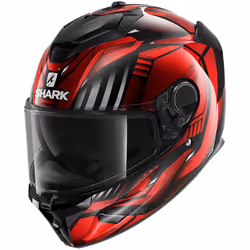 Shark Spartan GT Replikan 2023 Helmet, black-red, Size XS for Men