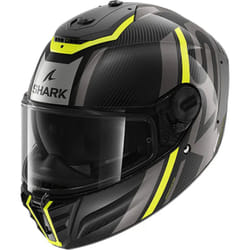 Shark Spartan RS Carbon Full Face Helmet Shawn Carbon / Yellow / Anthracite - XL