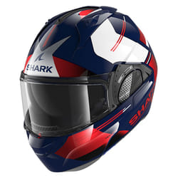 Shark Evo GT Tekline Full Face Helmet Blue / White / Red - S