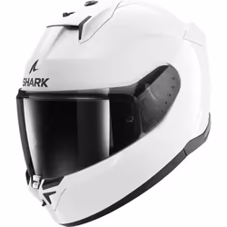 Shark D-Skwal 3 Blank Helmet, white, Size XL for Men