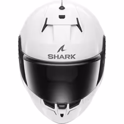 Shark D-Skwal 3 Blank Helmet, white, Size XL for Men