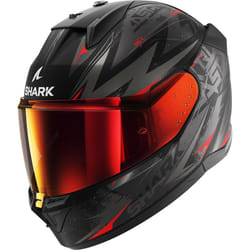 Shark D-Skwal 3 Blast-R Helmet, black-grey-red, Size L for Men