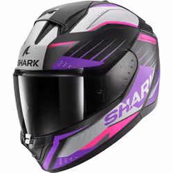 Shark Ridill 2 Bersek Helmet, black-purple, Size S for Men