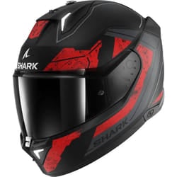Shark Skwal i3 Full Face Helmet Rhad Matt Black / Chrome / Red - M