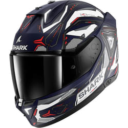 Shark Skwal i3 Full Face Helmet Linik Matt Blue / White / Red - XS