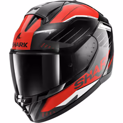 Shark Ridill 2 Bersek Helmet, black-grey-red, Size M for Men