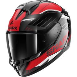Shark Ridill 2 Bersek Helmet, black-grey-red, Size M for Men