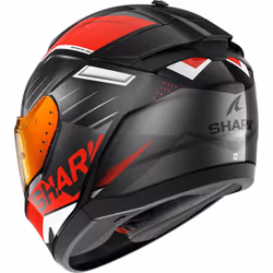 Shark Ridill 2 Bersek Helmet, black-grey-red, Size M for Men - Additional view 5