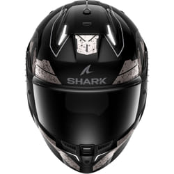 Shark Skwal i3 Rhad Helmet, black-grey-silver, Size XL for Men