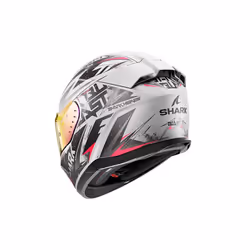 Shark D-Skwal 3 Full Face Helmet Blast R Grey / Black / Red - XS
