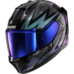 Shark D-Skwal 3 Full Face Helmet Blast R Black / Blue / Purple - XXL