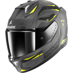 Shark Skwal i3 Linik Helmet, grey-yellow, Size 2XL for Men