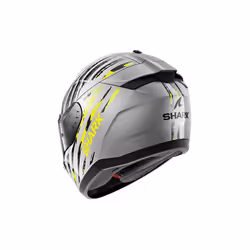 Shark Ridill 2 Full Face Helmet Assya Silver / Anthracite / Yellow - L
