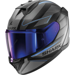 Shark D-Skwal 3 Sizler Helmet, black-grey-blue, Size M for Men