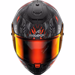 Shark Spartan RS Shaytan Helmet, black-red, Size M for Men