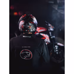 Shark Spartan RS Shaytan Helmet, black-red, Size XS for Men - Additional view 6