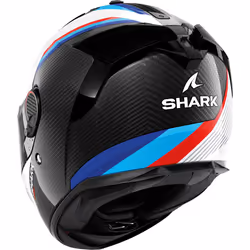 Shark Spartan GT Pro Dokhta Carbon Helmet, black-white-blue, Size XS for Men
