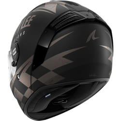 Shark Spartan RS Raceshop Helmet, black-grey, Size M for Men