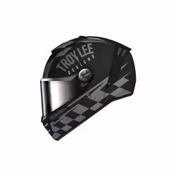 Shark x Troy Lee Designs Spartan RS Full Face Helmet Raceshop Black / Anthracite / Silver - XXL