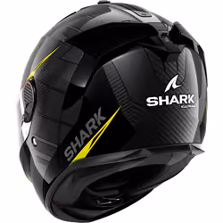 Shark Spartan GT Pro Kultram Carbon Helmet, black-yellow, Size XL for Men