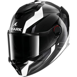 Shark Spartan GT Pro Kultram Carbon Helmet, black-white, Size 2XL for Men