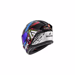 Shark Skwal i3 Full Face Helmet Hellcat White / Blue / Black - XS