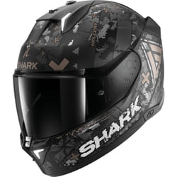 Shark Skwal i3 Hellcat Helmet, black-grey, Size 2XL for Men