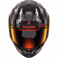 Shark Skwal i3 Hellcat Helmet, black-red, Size 2XL for Men