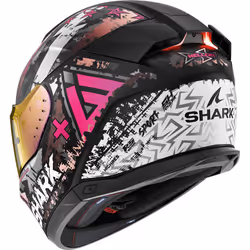 Shark Skwal i3 Hellcat Helmet, black-pink, Size S for Men