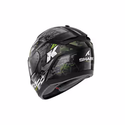 Shark Ridill 2 Full Face Helmet Molokai Black / Silver / Green - XXL