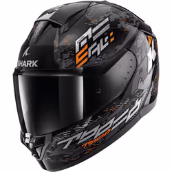 Shark Ridill 2 Full Face Helmet Molokai Black / Silver / Orange - XL