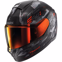Shark Ridill 2 Full Face Helmet Molokai Black / Anthracite / Red - XL