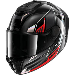 Shark Spartan RS Byrhon Helmet, black-red, Size M for Men