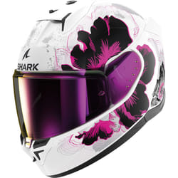 Shark D-Skwal 3 Mayfer Helmet, white-purple, Size S for Men