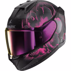 Shark D-Skwal 3 Full Face Helmet Mayfer Black / Anthracite / Violet - XL