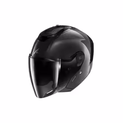 Shark RS Jet Carbon Open Face Helmet Blank Black / Carbon - M
