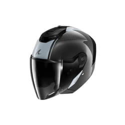 Shark RS Jet Carbon Open Face Helmet Blank Carbon / Black / Silver - M