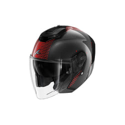 Shark RS Jet Carbon Open Face Helmet Ikonik Carbon / Red / Chrome - XL