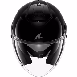 Shark RS Jet Blank Jet Helmet, black, Size S for Men