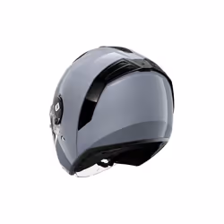Shark RS Jet Blank Jet Helmet, black-grey, Size L for Men