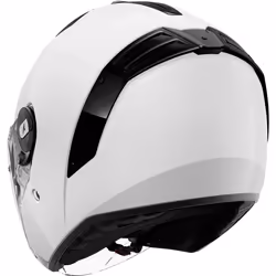 Shark RS Jet Blank Jet Helmet, black-white, Size XS for Men