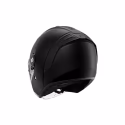 Shark RS Jet Blank Jet Helmet, black, Size M for Men