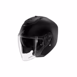 Shark RS Jet Blank Jet Helmet, black, Size XS for Men