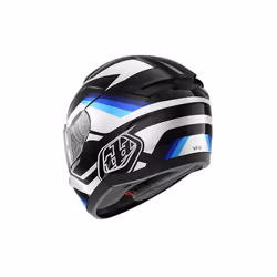 Shark x Troy Lee Designs Ridill 2 Full Face Helmet Apex Black / White / Blue - S - Additional view 2