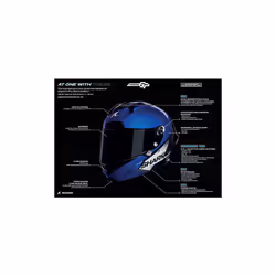 Shark Aeron-GP Full Face Helmet Full Matt Carbon - XL