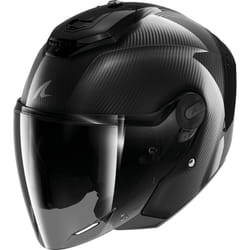 Shark RS Jet Full Carbon Jet Helmet, black, Size XL for Men