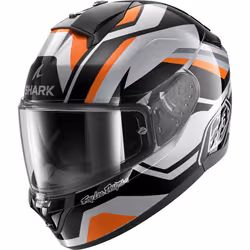 Shark Ridill 2 Apex Helmet, black-orange-silver, Size L for Men