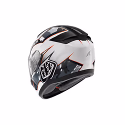 Shark x Troy Lee Designs Ridill 2 Full Face Helmet Matrix Camo White / Silver / Red - L - Additional view 2